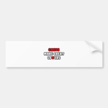 Chefs Make Great Lovers Bumper Stickers