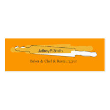 Chefs Rolling Pin Business Card
