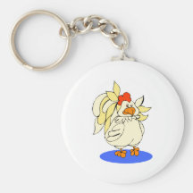 Chelsea Chicken Key Chain