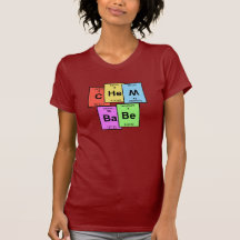 Chem Babe Periodic Table T-shirt