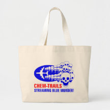 Chem Trails Canvas Bags