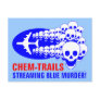 Chem Trails Postcard