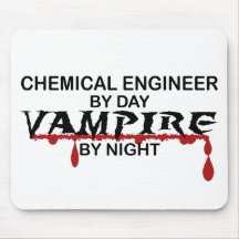 Chemical Engineer Vampire by Night Mousemats