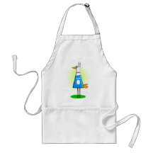 Chemist "Beeker Bird" Gifts Aprons