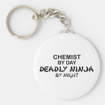 Chemist Deadly Ninja by Night Keychains