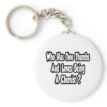 Chemist Joke...Two Thumbs keychains