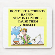 chemistry accidents mousepad