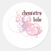 Chemistry Babe Stickers