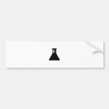 Chemistry Beaker Bumper Sticker