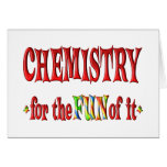 Chemistry for Fun Greeting Cards