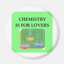 CHEMISTRY is for lovers Magnet