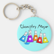 Chemistry Major Gifts Beeker Design Key Chain