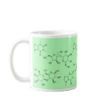 chemistry of tea and coffee in green mugs