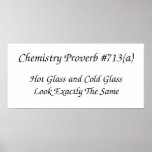 Chemistry Proverb Poster