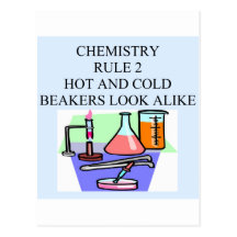 chemistry rule 2 postcard