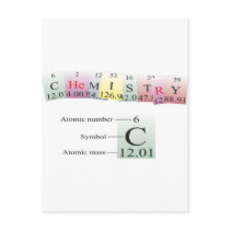 Chemistry Spelled with elements