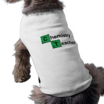 Chemistry Teacher black Dog Shirt