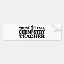 Chemistry Teacher Bumper Stickers