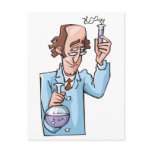 Chemistry Teacher Postcard