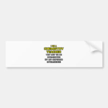 Chemistry Teacher...Superior Intelligence Bumper Stickers