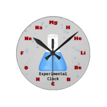 Chemistry Wall Clock -- Experimental Clock