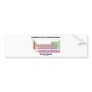 Chemists Do It Periodically With Tables Bumper Stickers