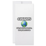 Chemists...Making the World a Better Place Personalized Rack Card