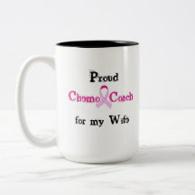 Chemo Coach - Pink Ribbon Coffee Mugs