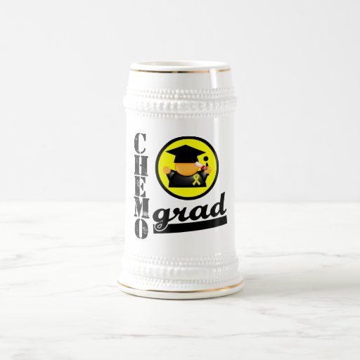 Chemo Grad Testicular Cancer Ribbon Coffee Mug