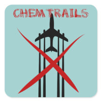 Chemtrails Are Wrong Stickers