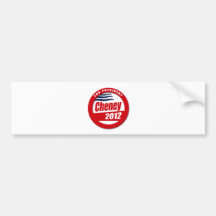 Cheney 2012 Button Bumper Stickers