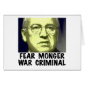 Cheney War Criminal cards