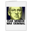Cheney War Criminal cards