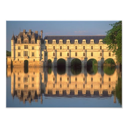 Chenonceau Chateau, River Cher, Loir-et-Cher, Photo