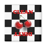 Chequerboard Cherries Magnet