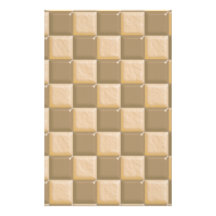 Chequerboard - Chocolate Peanut Butter Personalised Stationery