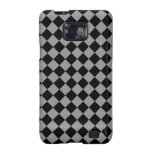 ChequerBoard (Grey/Black) Galaxy Case Galaxy SII Cases