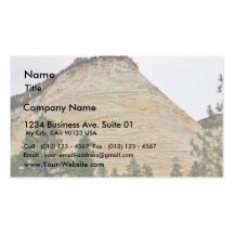 Chequerboard Mesa Zion Sandstone Business Card Template