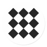 Chequerboard stickers