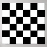 chequered board poster posters