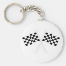 chequered flag KEYCHAIN