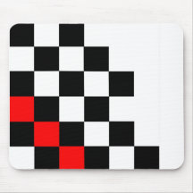 Chequered Flag Mouse Mat