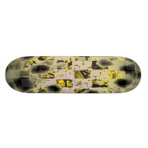 Chequered Melt Skate Deck