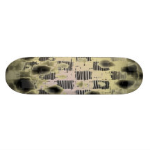 Chequered Melt Skateboard