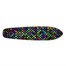 chequered oldschool skateboard decks
