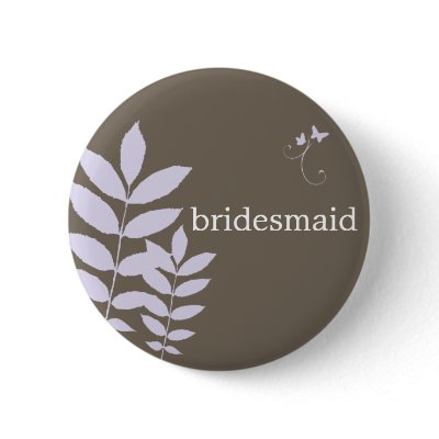Cherish-Bridesmaid Button by twoheartsshoppe