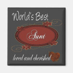 Cherished Aunt Magnet
