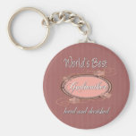 Cherished Godmother Keychains
