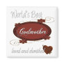 Cherished Godmother Fridge Magnet