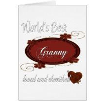 Cherished Granny Greeting Cards